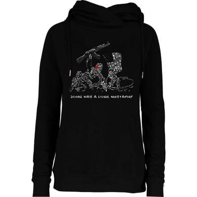 Red Dawn Trump Womens Funnel Neck Pullover Hood