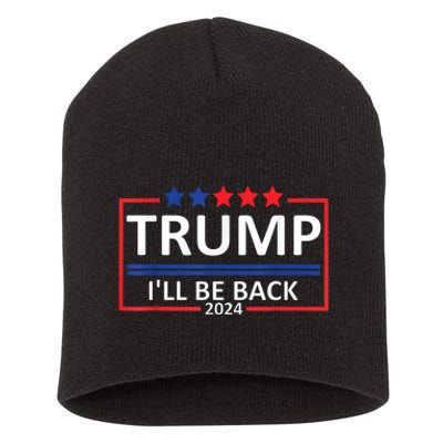 Return Donald Trump 2024 Election Trump Vs Illuminati Trump Short Acrylic Beanie