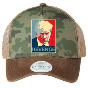 Revenge Donald Trump Retro Legacy Tie Dye Trucker Hat