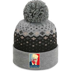 Revenge Donald Trump Retro The Baniff Cuffed Pom Beanie