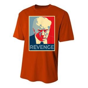 Revenge Donald Trump Retro Performance Sprint T-Shirt