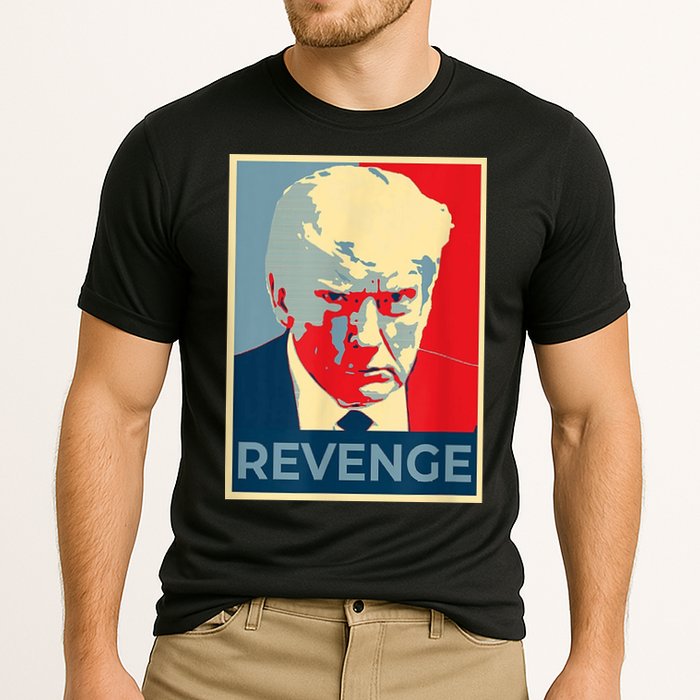 Revenge Donald Trump Retro Cooling Performance Crew T-Shirt