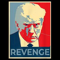 Revenge Donald Trump Retro Cooling Performance Crew T-Shirt