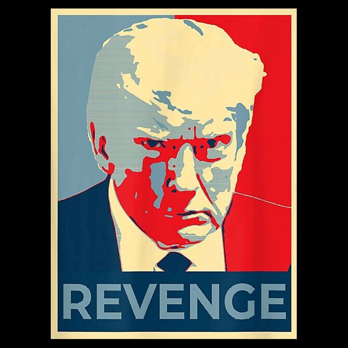 Revenge Donald Trump Retro Cooling Performance Crew T-Shirt