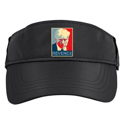 Revenge Donald Trump Retro Adult Drive Performance Visor