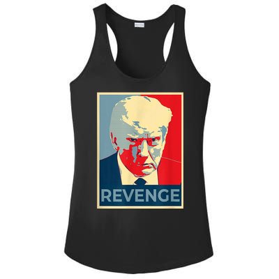 Revenge Donald Trump Retro Ladies PosiCharge Competitor Racerback Tank