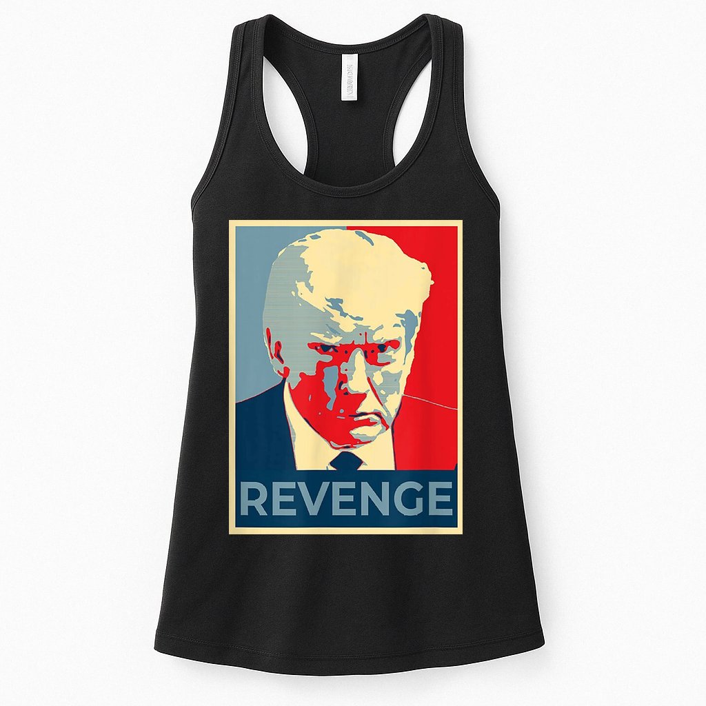 Revenge Donald Trump Retro Womens Tank Top