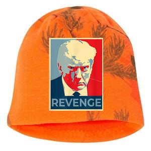 Revenge Donald Trump Retro Kati - Camo Knit Beanie