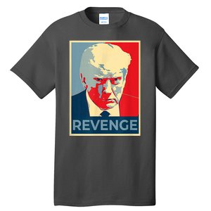 Revenge Donald Trump Retro Tall T-Shirt