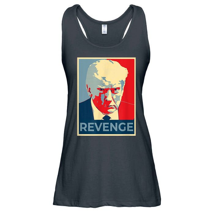 Revenge Donald Trump Retro Ladies Essential Flowy Tank