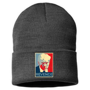 Revenge Donald Trump Retro Sustainable Knit Beanie