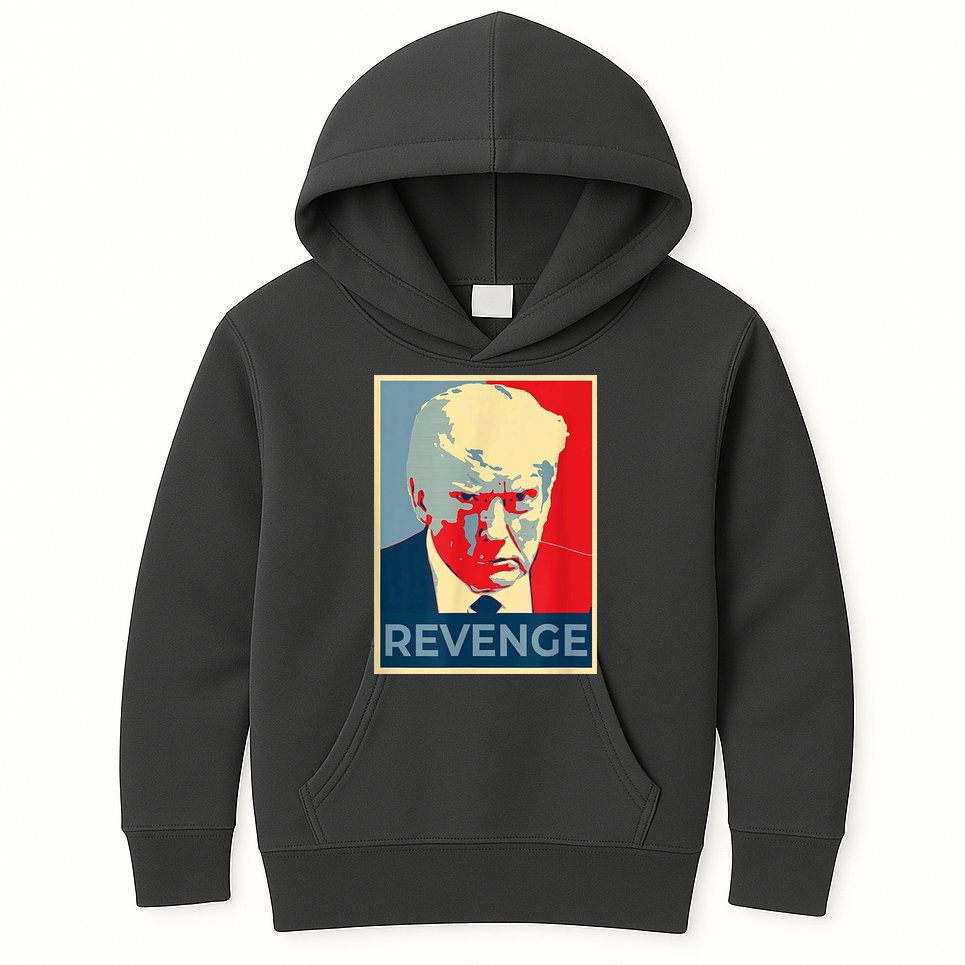 Revenge Donald Trump Retro Kids Hoodie