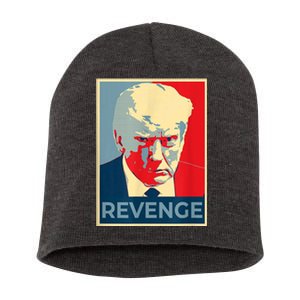 Revenge Donald Trump Retro Short Acrylic Beanie