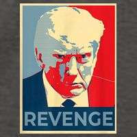 Revenge Donald Trump Retro Vector Backpack