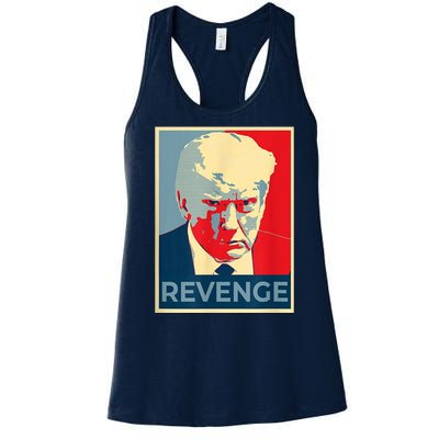 Revenge Donald Trump Retro Women's Racerback Tank