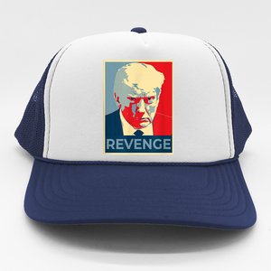 Revenge Donald Trump Retro Trucker Hat