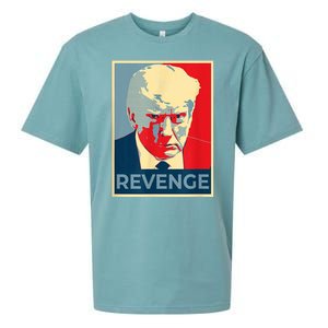 Revenge Donald Trump Retro Sueded Cloud Jersey T-Shirt