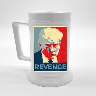 Revenge Donald Trump Retro Beer Stein