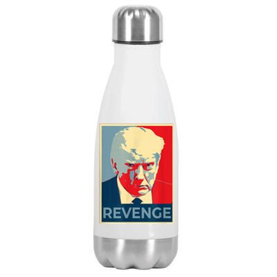 Revenge Donald Trump Retro Stainless Steel Insulated Water Bottle