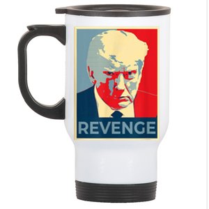 Revenge Donald Trump Retro Stainless Steel Travel Mug