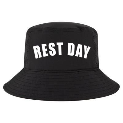 Rest Day Triathlon Sport Swim Bike Running Training Gift Cool Comfort Performance Bucket Hat