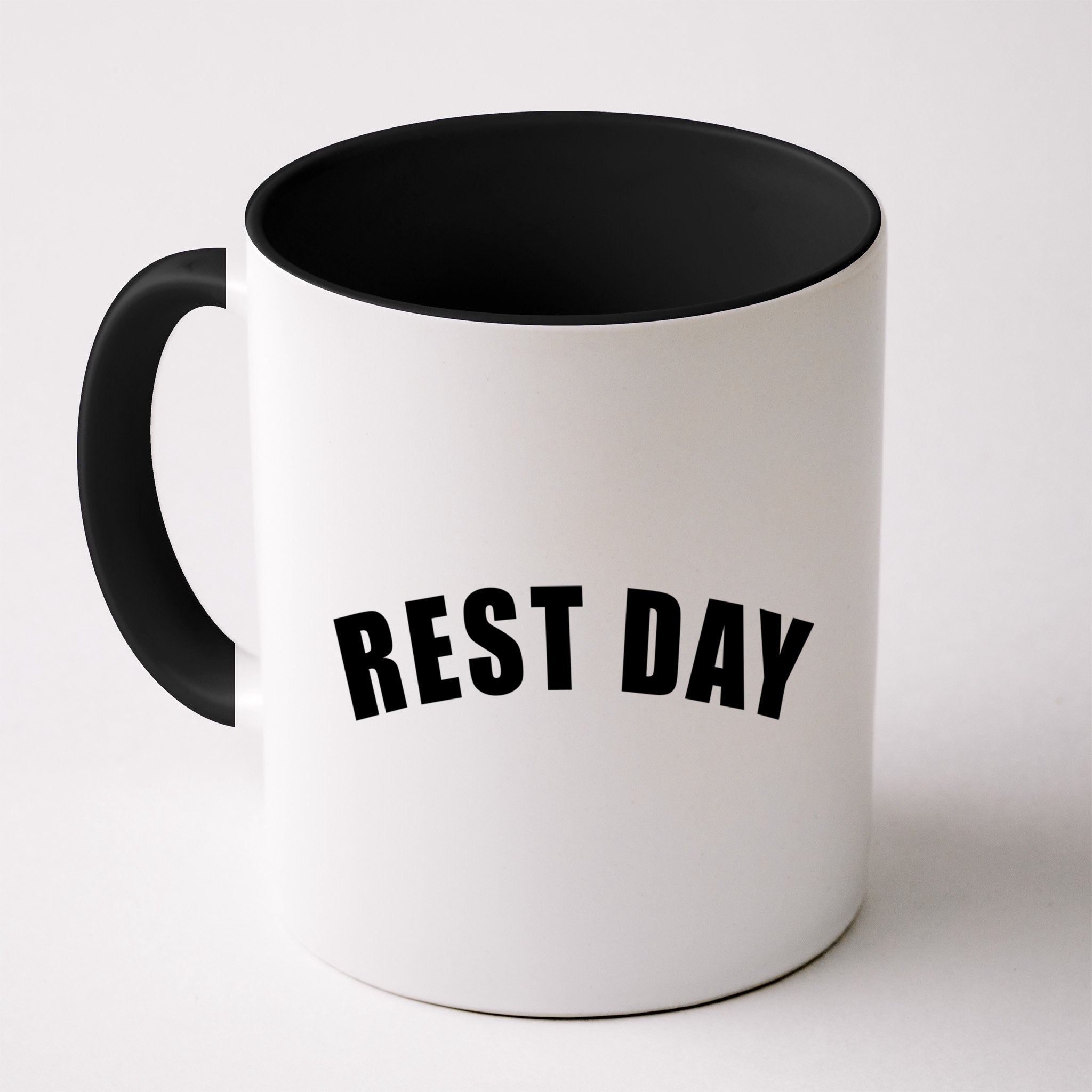 Rest Day Triathlon Sport Swim Bike Running Training Gift Mug