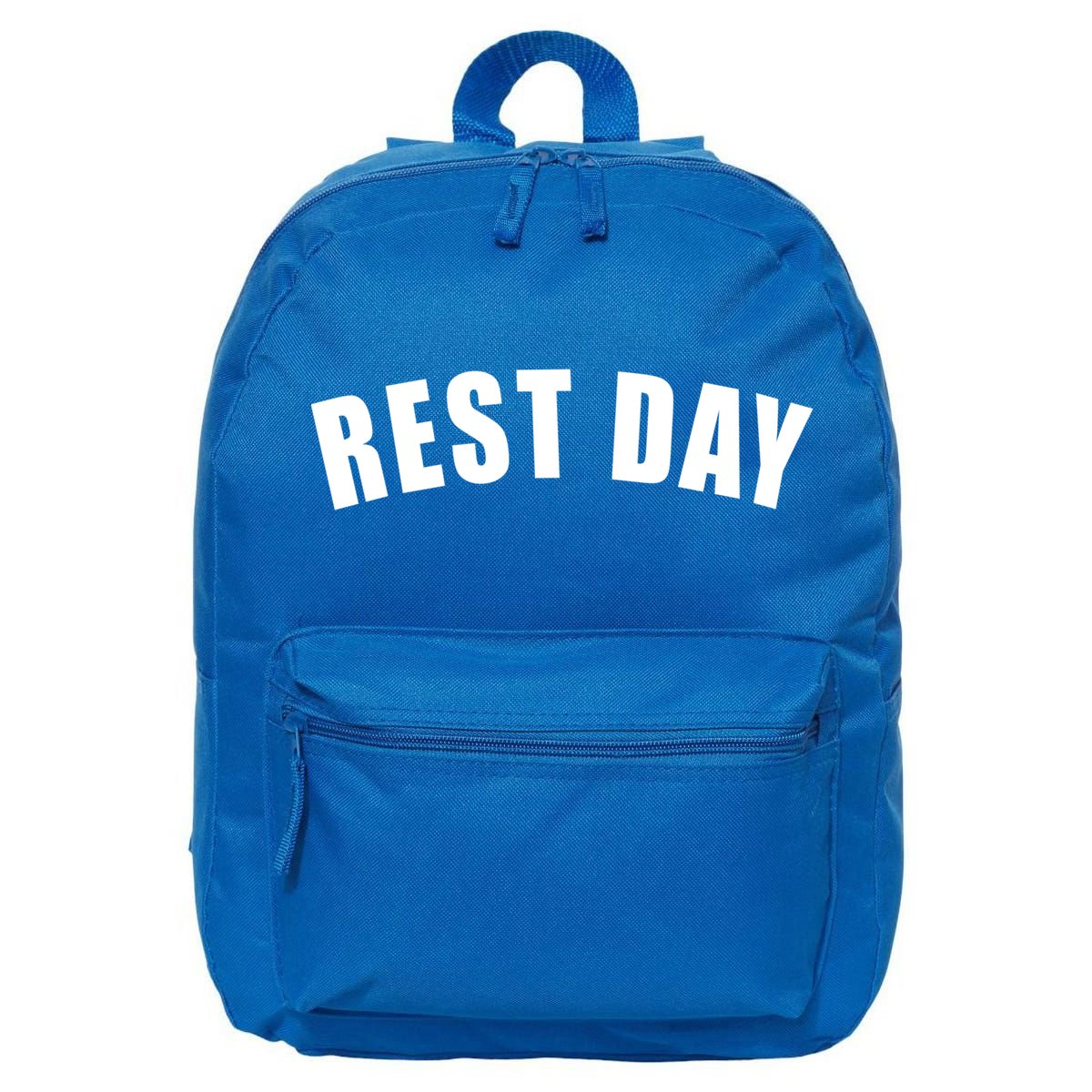 Rest Day Triathlon Sport Swim Bike Running Training Gift 16 in Basic Backpack