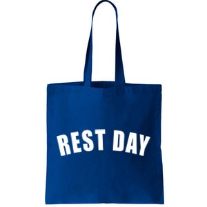 Rest Day Triathlon Sport Swim Bike Running Training Gift Tote Bag