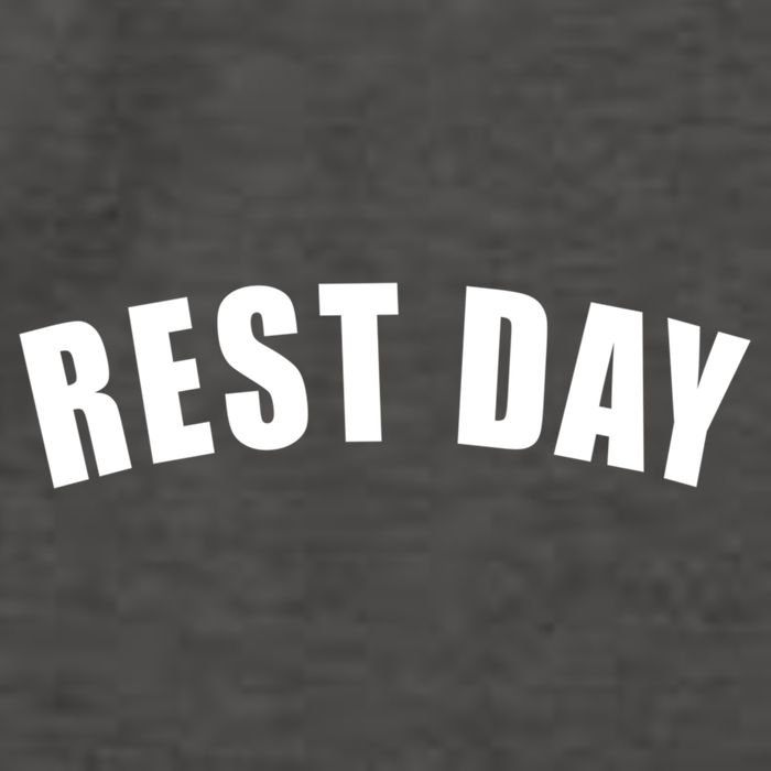 Rest Day Triathlon Sport Swim Bike Running Training Gift Vector Backpack