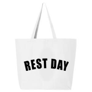 Rest Day Triathlon Sport Swim Bike Running Training Gift 25L Jumbo Tote