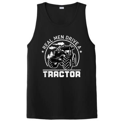 Real Drive Tractor Funny Farm Tractors Enthusiast Outfit PosiCharge Competitor Tank