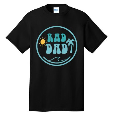 Rad Dad The Big One 1st Birthday Surf Family Tall T-Shirt