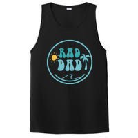 Rad Dad The Big One 1st Birthday Surf Family PosiCharge Competitor Tank