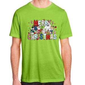 Ru Dolph The Red Retro Nosed Reindeer Christmas Holiday Adult ChromaSoft Performance T-Shirt