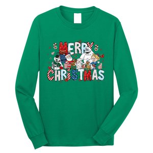 Ru Dolph The Red Retro Nosed Reindeer Christmas Holiday Long Sleeve Shirt