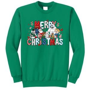 Ru Dolph The Red Retro Nosed Reindeer Christmas Holiday Sweatshirt