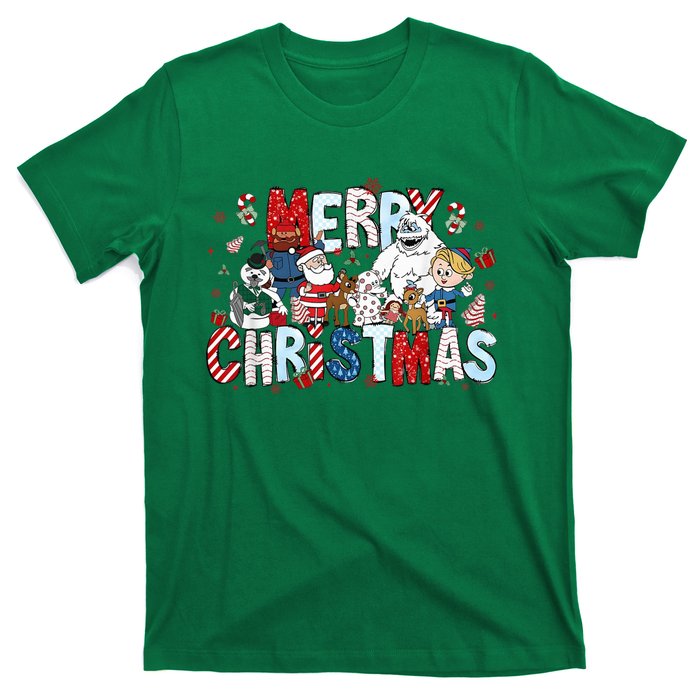 Ru Dolph The Red Retro Nosed Reindeer Christmas Holiday T-Shirt