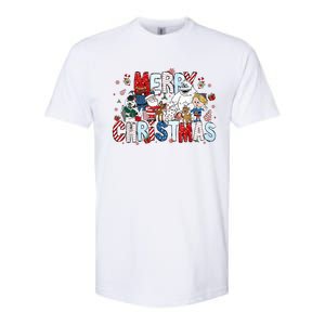 Ru Dolph The Red Retro Nosed Reindeer Christmas Holiday Softstyle CVC T-Shirt