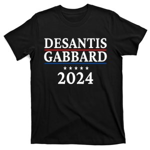 Ron Desantis Tulsi Gabbard President Election 2024 T-Shirt