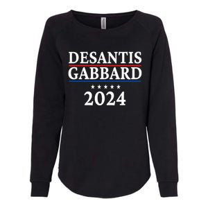 Ron Desantis Tulsi Gabbard President Election 2024 Womens California Wash Sweatshirt