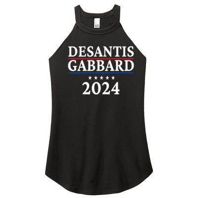 Ron Desantis Tulsi Gabbard President Election 2024 Women's Perfect Tri Rocker Tank