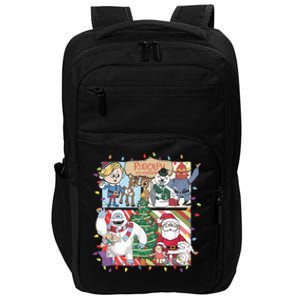 Ru Dolph The Red Retro Nosed Reindeer Christmas Season Impact Tech Backpack