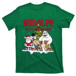 Ru Dolph The Red Retro Nosed Reindeer Christmas Season T-Shirt