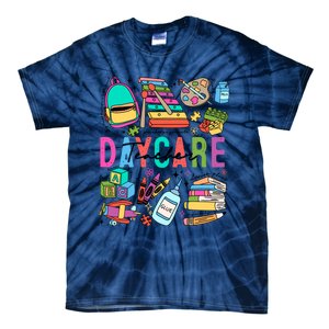 Retro Daycare Teacher Somebody Favorite Tie-Dye T-Shirt