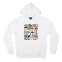 Retro Daycare Teacher Somebody Favorite Hoodie