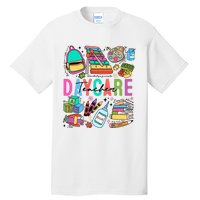 Retro Daycare Teacher Somebody Favorite Tall T-Shirt