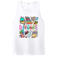 Retro Daycare Teacher Somebody Favorite PosiCharge Competitor Tank