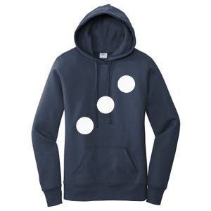 Red Dice Three 3 Casino Matching Halloween Costume Women's Pullover Hoodie