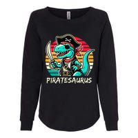 Retro Dinosaur T Rex Pirate Costume Piratesaurus Womens California Wash Sweatshirt