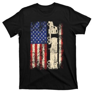 Ruck Driver Usa American Flag Patriotic Rucker T-Shirt